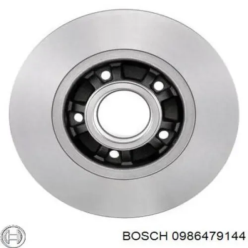 Disco de freno trasero Renault Trafic 2 FL