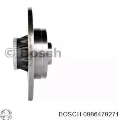 Disco de freno trasero Renault Trafic 2 FL