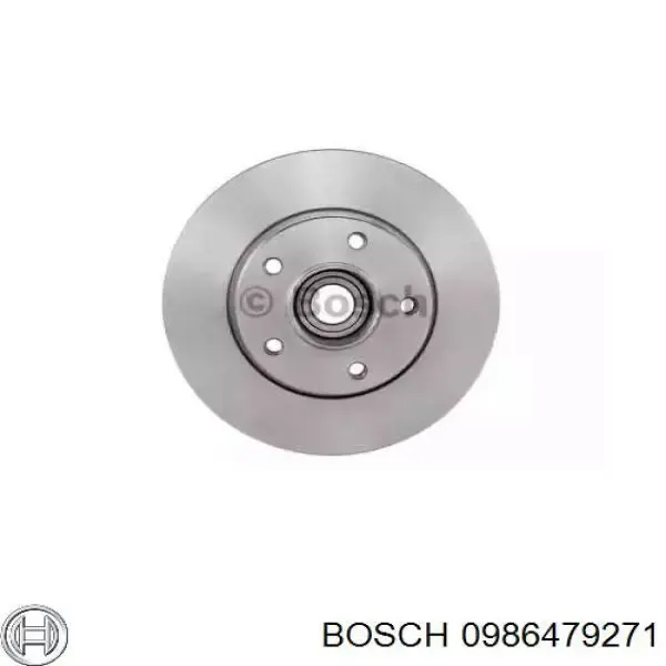 Disco de freno trasero Renault Trafic 2 FL