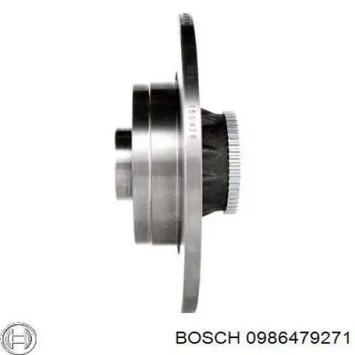 Disco de freno trasero Renault Trafic 2 FL