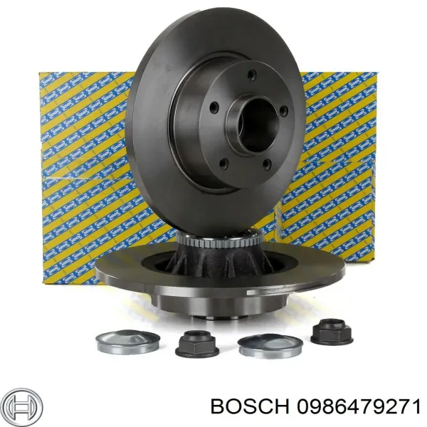 Disco de freno trasero Renault Trafic 2 FL