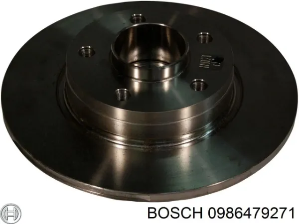 Disco de freno trasero Renault Trafic 2 FL