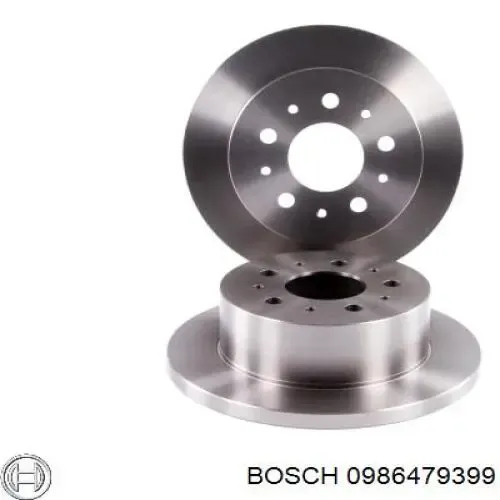 Disco de freno trasero Fiat Ducato 3 250