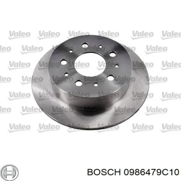 Disco de freno trasero Fiat Ducato 3 250