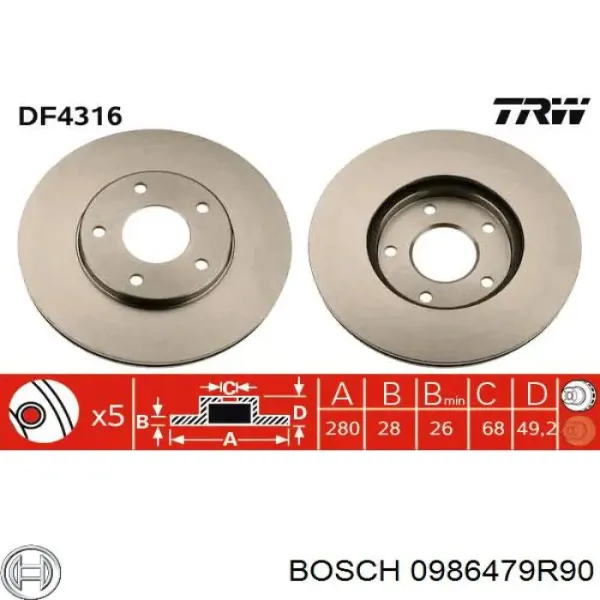 9936820 Brembo