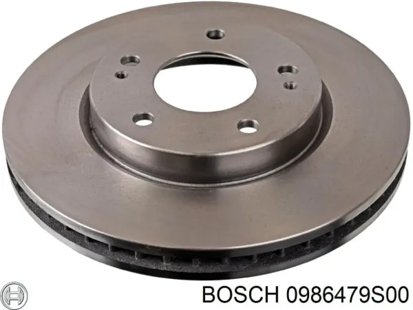 Disco de freno 0986479S00 Bosch