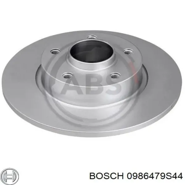 Disco de freno trasero Renault Trafic 2 FL