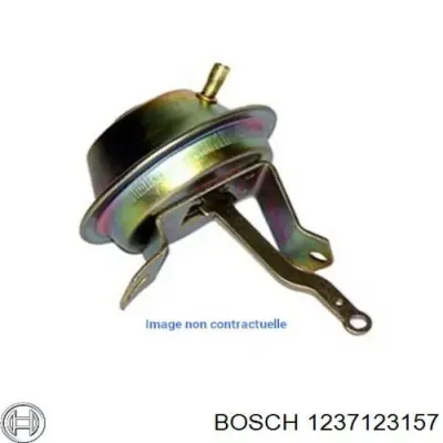 Cápsula de vacío del distribuidor de encendido BOSCH 1237123157