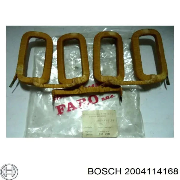 Bobinado del estator del motor de arranque 2004114168 Bosch