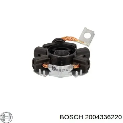 Soporte, escobillas de carbón, motor de arranque BOSCH 2004336220