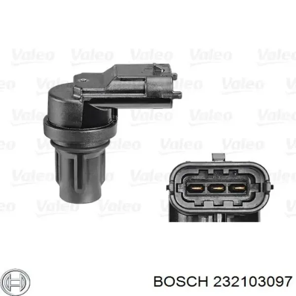Sensor de árbol de levas 232103097 Bosch