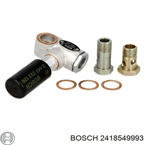 Válvula de descarga de la bomba de alta presión 2418549993 Bosch