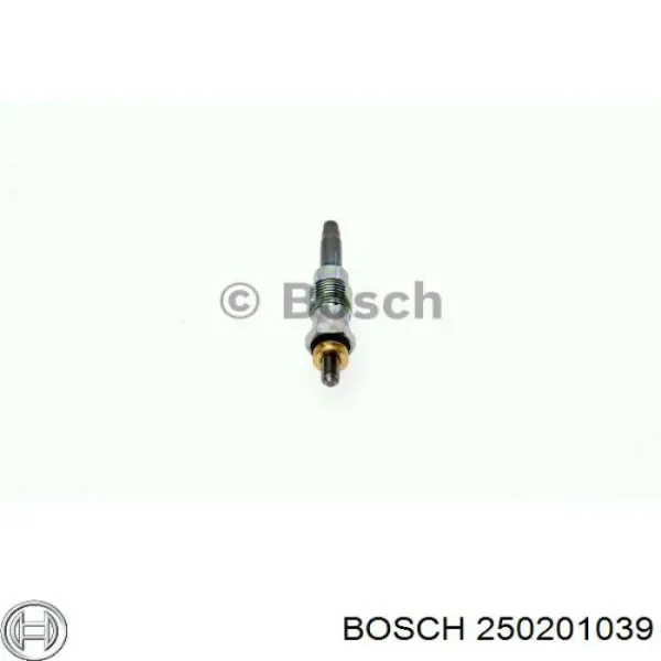 Bujía de precalentamiento 250201039 Bosch