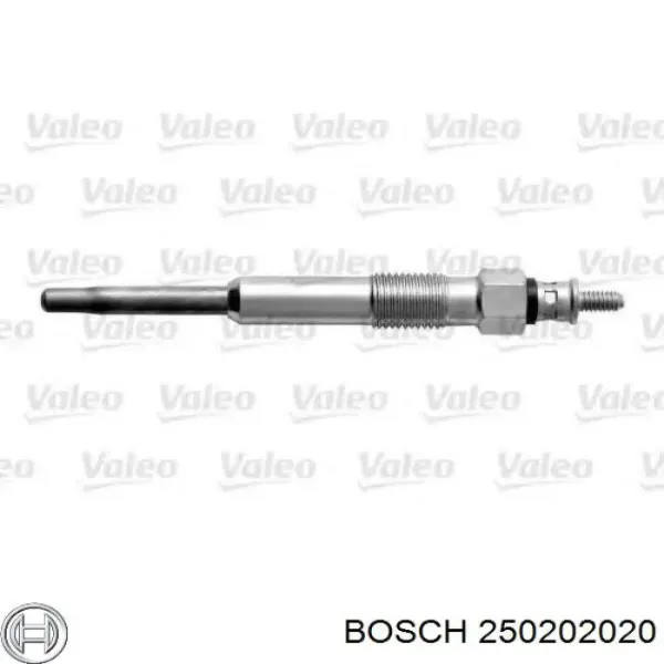 Bujía de precalentamiento 250202020 Bosch