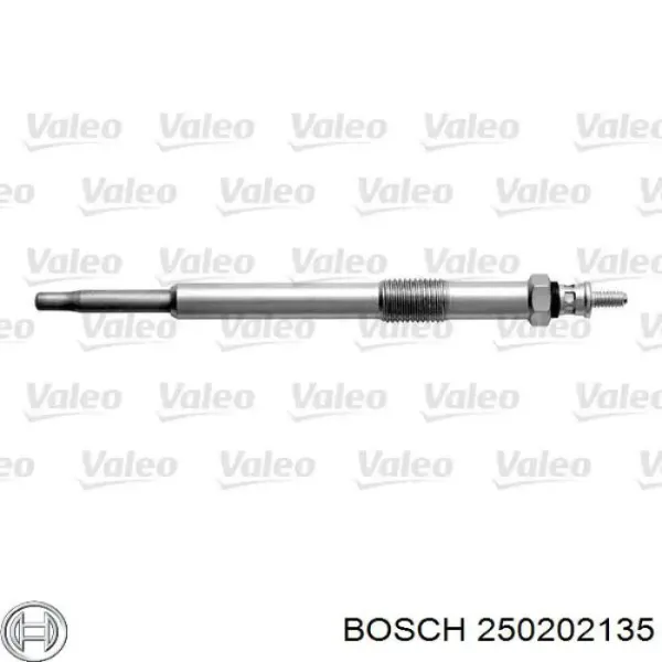 Bujía de precalentamiento 250202135 Bosch