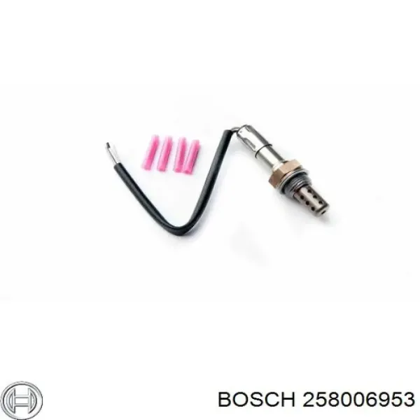 Sonda lambda de oxígeno posterior al catalizador 258006953 Bosch