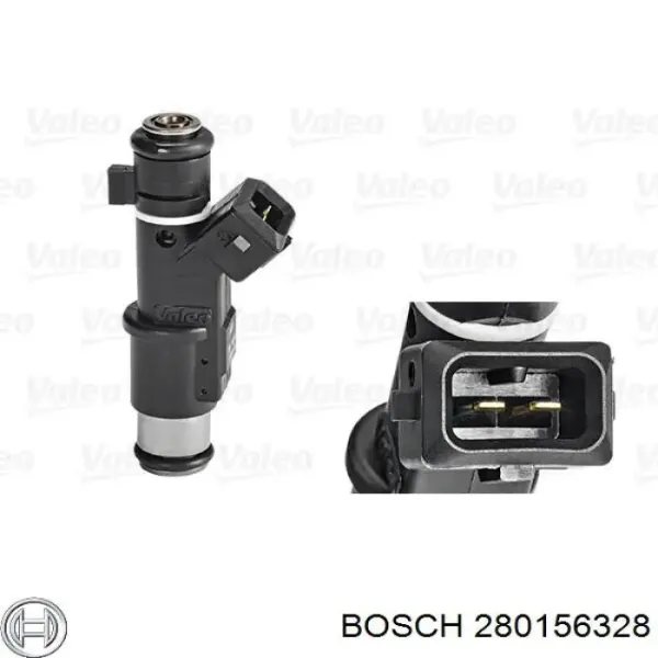 Inyector 280156328 Bosch