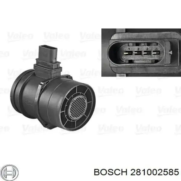 Caudalímetro 281002585 Bosch