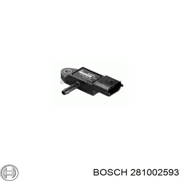 Sensor de presión de sobrealimentación 281002593 Bosch