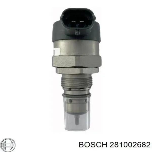 Regulador de presión de combustible 281002682 Bosch