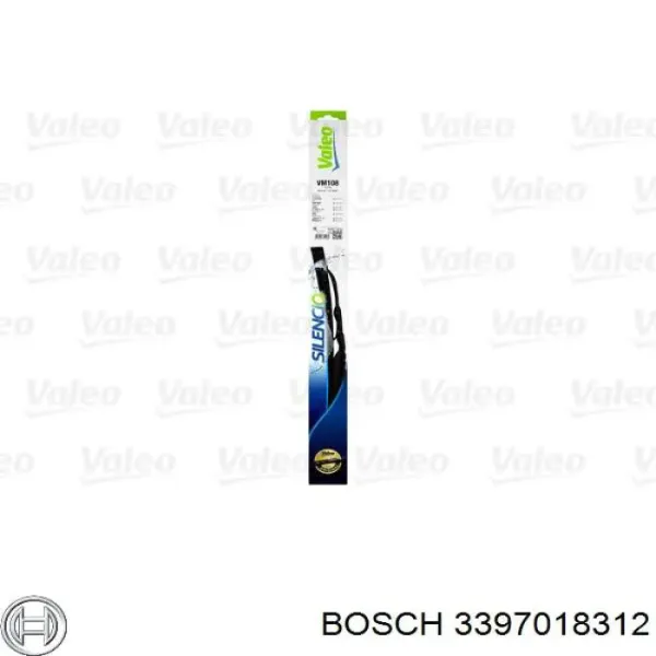 Escobilla del limpiaparabrisas del lado del conductor 3397018312 Bosch