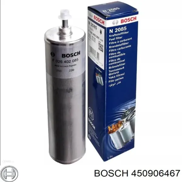 Filtro de combustible 450906467 Bosch