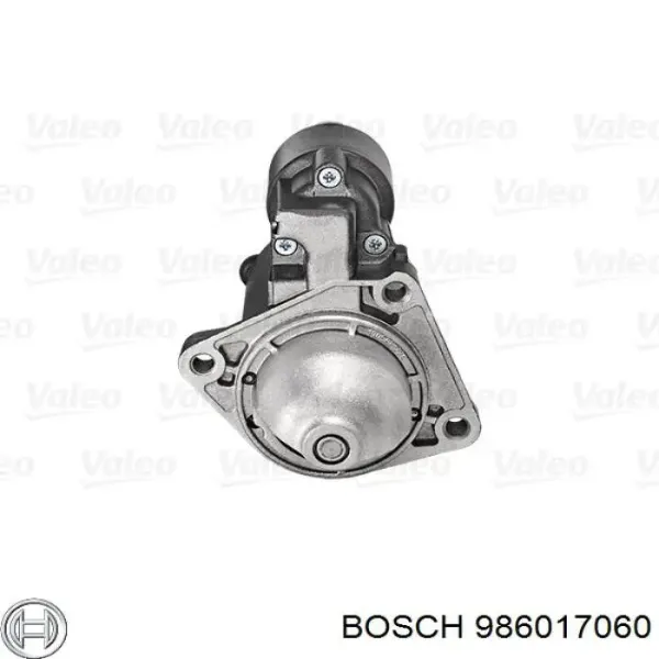 Motor de arranque 986017060 Bosch
