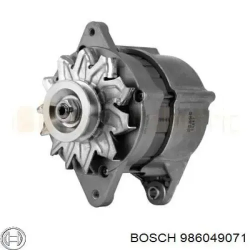 Alternador 986049071 Bosch