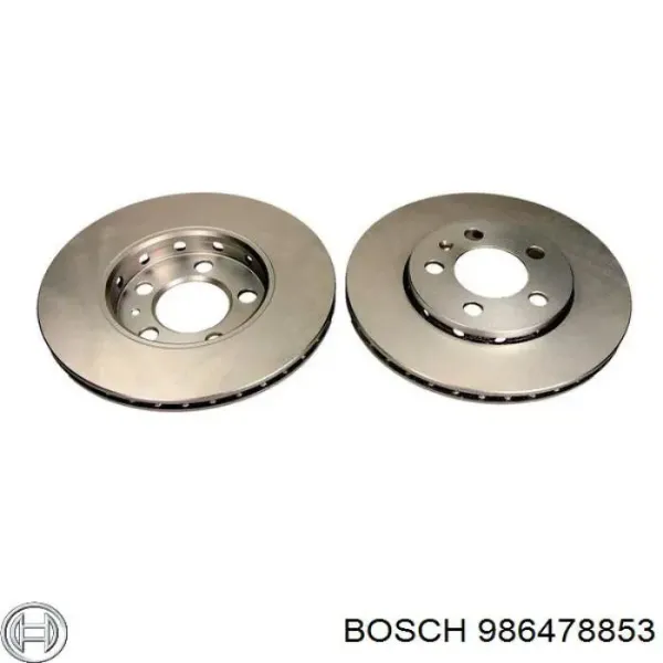 Disco de freno 986478853 Bosch