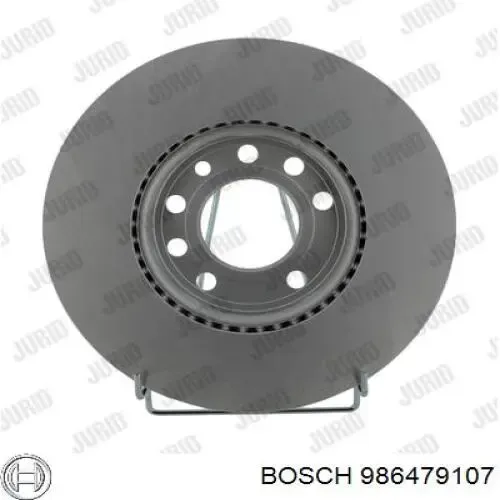 Disco de freno 986479107 Bosch