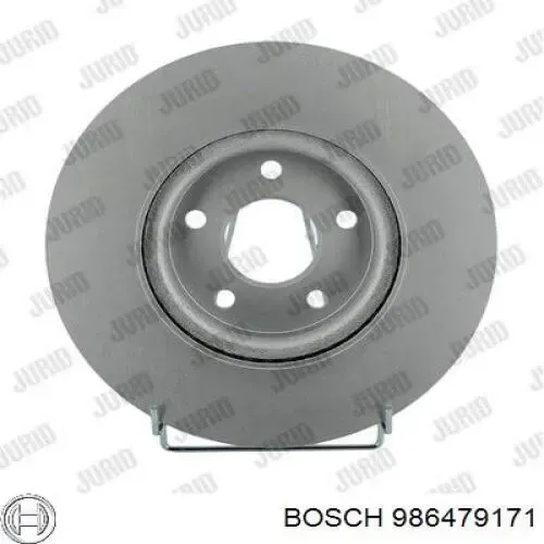 Disco de freno 986479171 Bosch