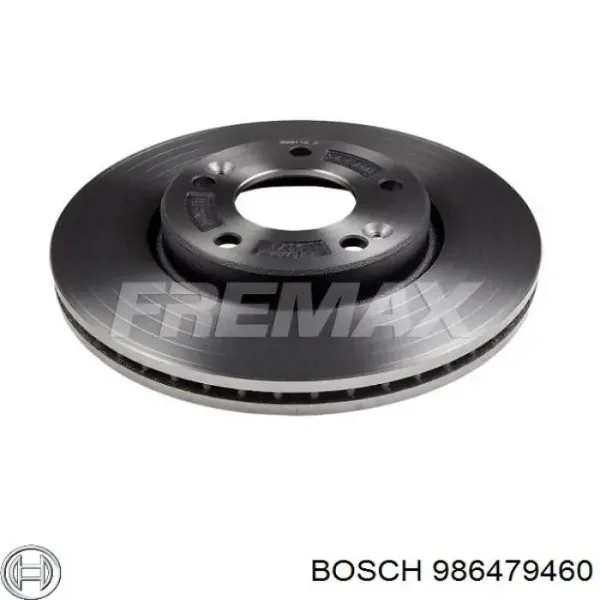 Disco de freno 986479460 Bosch