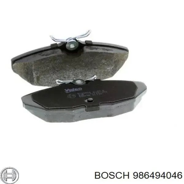 Pastillas de freno traseras 986494046 Bosch