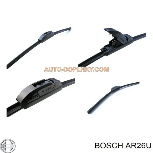 Escobilla del limpiaparabrisas del lado del conductor AR26U Bosch