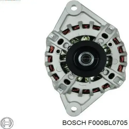 Alternador F000BL0705 Bosch