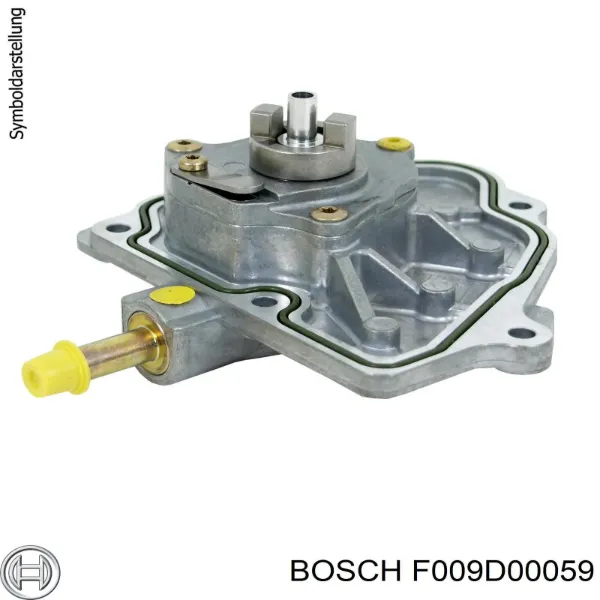 Bomba de vacío F009D00059 Bosch