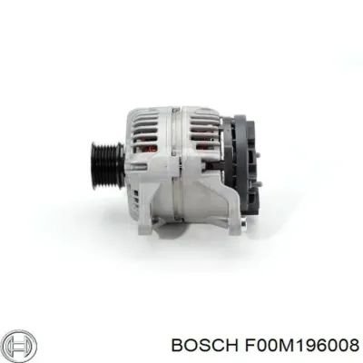Tapa trasera del alternador BOSCH F00M196008