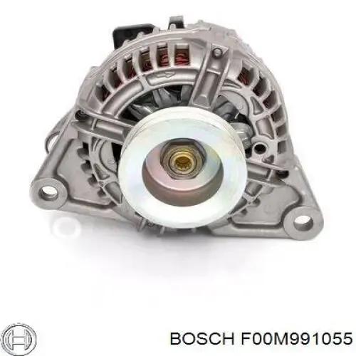 Polea alternador F00M991055 Bosch