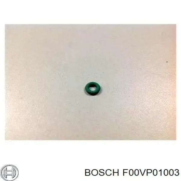 Anillo de sellado del conector de retorno del inyector F00VP01003 Bosch