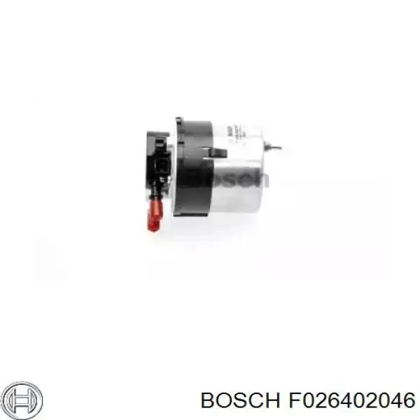 Filtro de combustible F026402046 Bosch