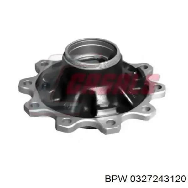 Cubo de rueda trasero 0327243120 BPW