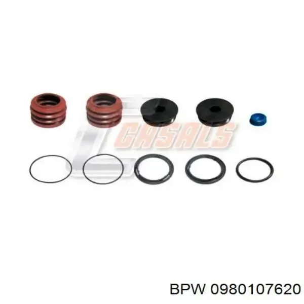 Kit de reparación de pinzas de freno trasero 0980107620 BPW