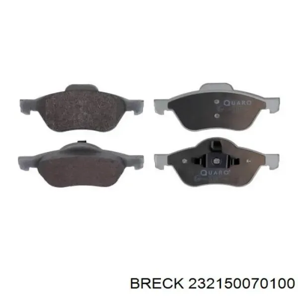 Pastillas de freno delanteras Renault Laguna 2 BG0, BG1