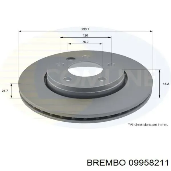 Disco de freno trasero Volkswagen Transporter 7HB, 7HJ, 7EB, 7EJ