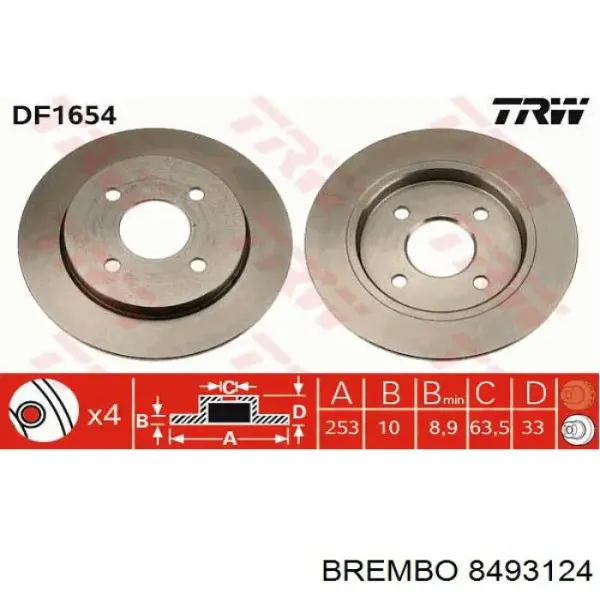 8493124 Brembo