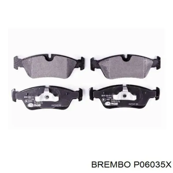 Pastillas de freno delanteras BMW 1 E81, E87