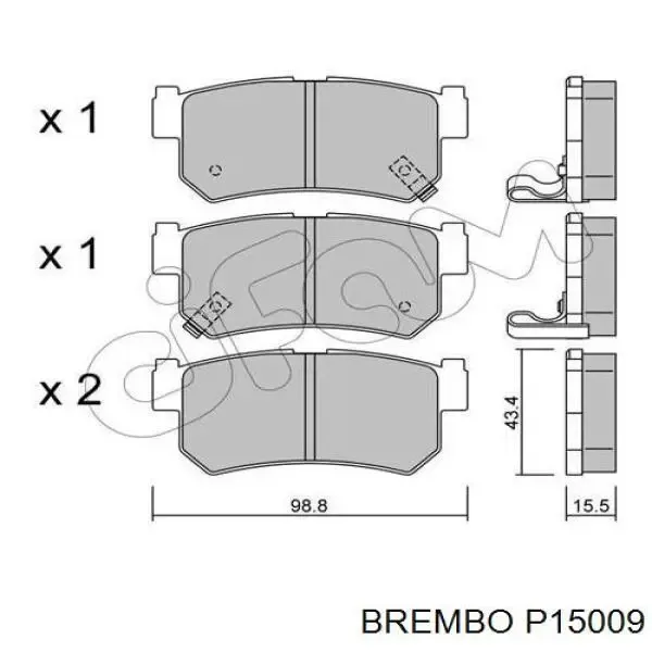 BP3203 Bremsi