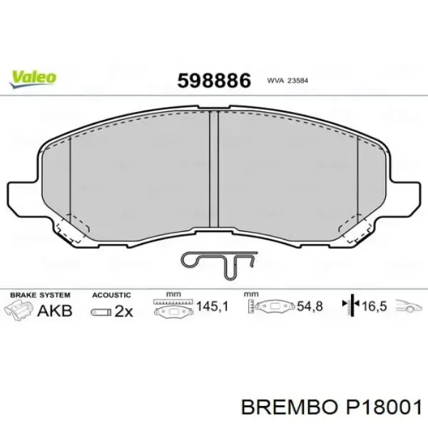 P18001 Brembo