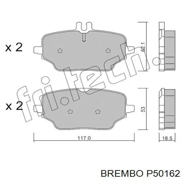 Pastillas De Freno Traseras Para Mercedes 190 W201 (sin ASR) – ¡Frenada Segura Y Duradera!