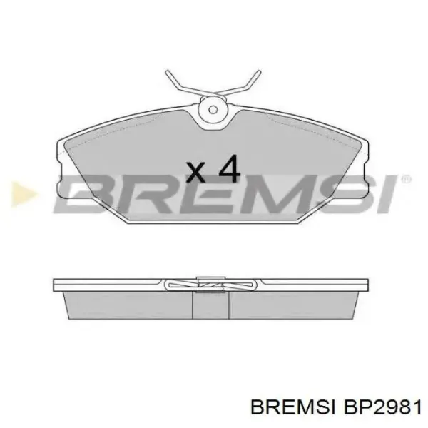 Pastillas de freno delanteras Renault Laguna 2 BG0, BG1